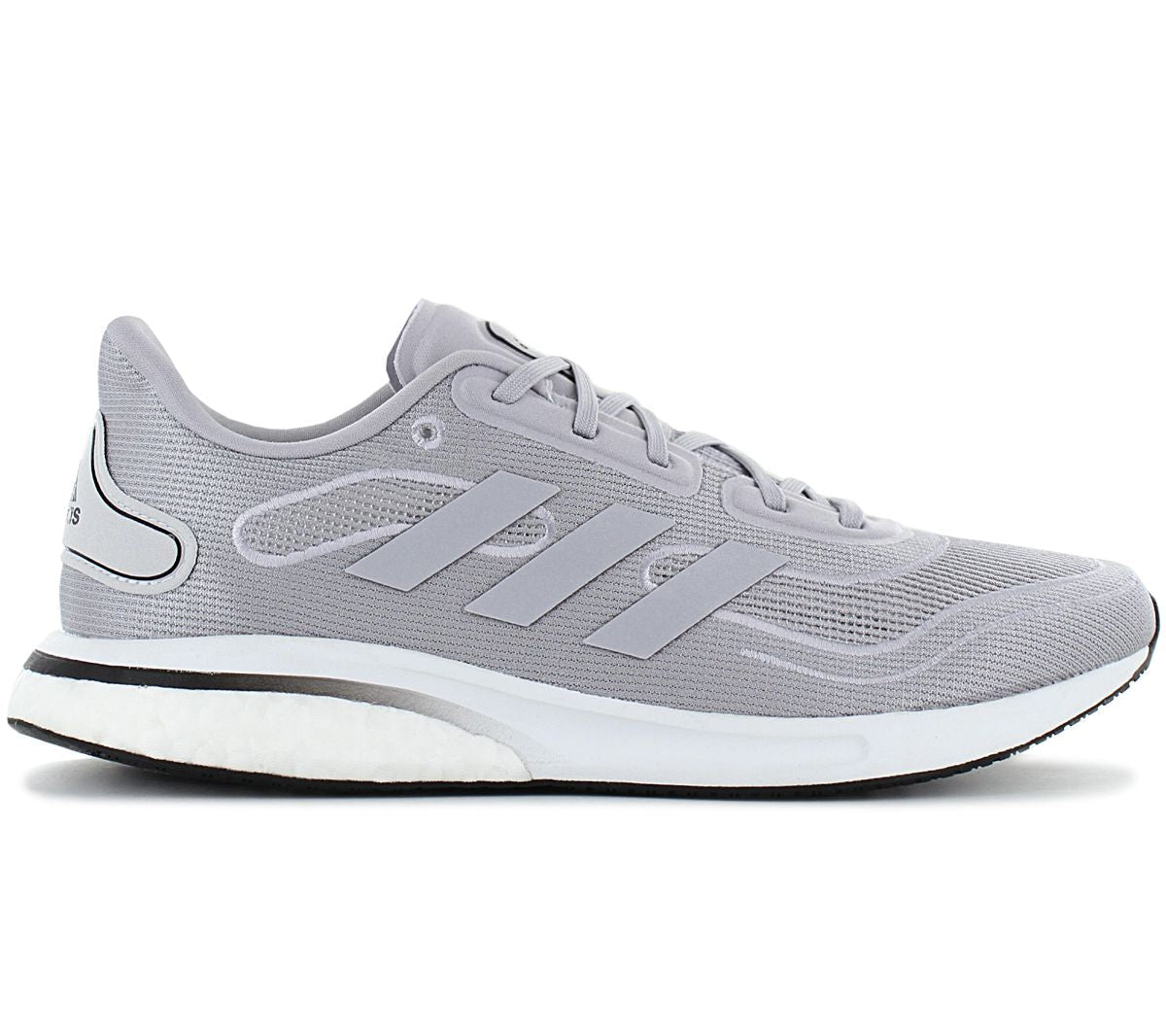 adidas Supernova Boost M - Herren Laufschuhe Running Schuhe Grau FV6027