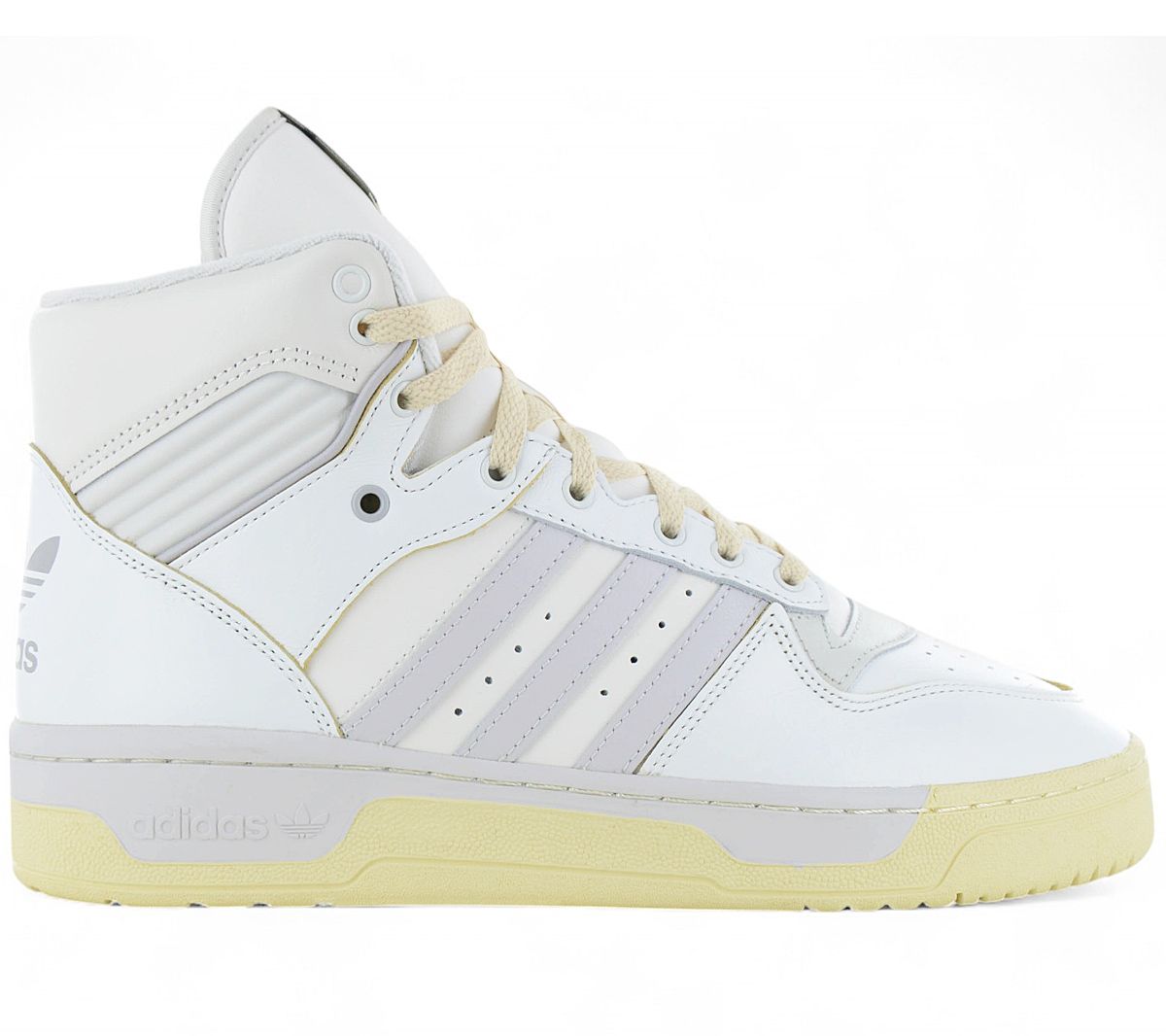 adidas Rivalry Hi - Herren Sneakers High-Top Schuhe Leder Weiß FZ6315